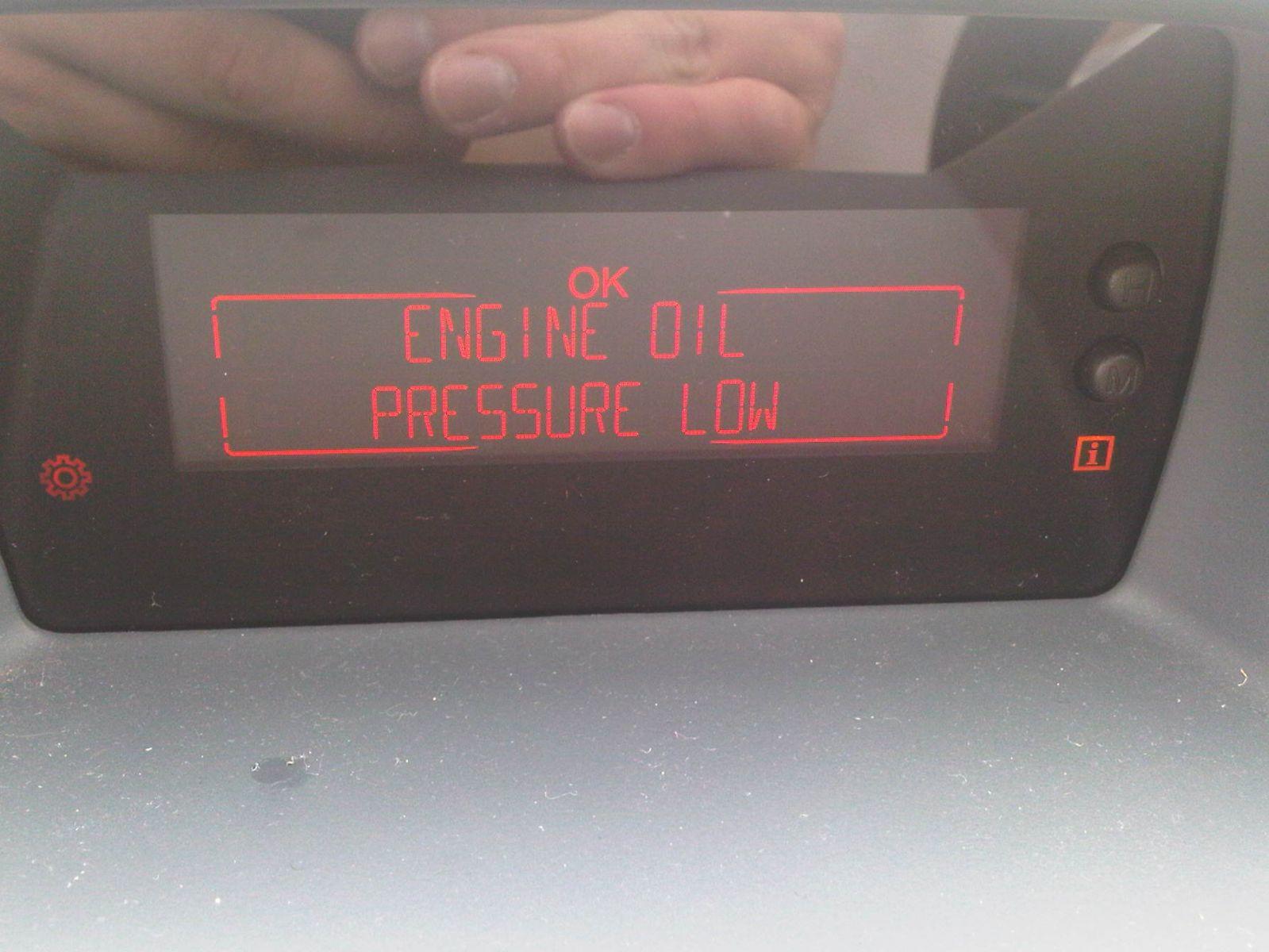 James's low oil pressure pictures
