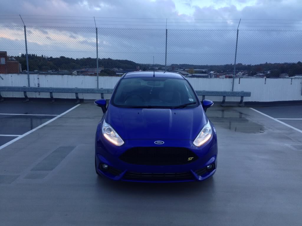 Decal Republic HQ - Ford Fiesta in Matte Smurf Blue#EntryLevel Wrap!  inquire and see how tempting the price of our entry level wrap is!! :-)  #decalrepublicChuck #weareeverywhere