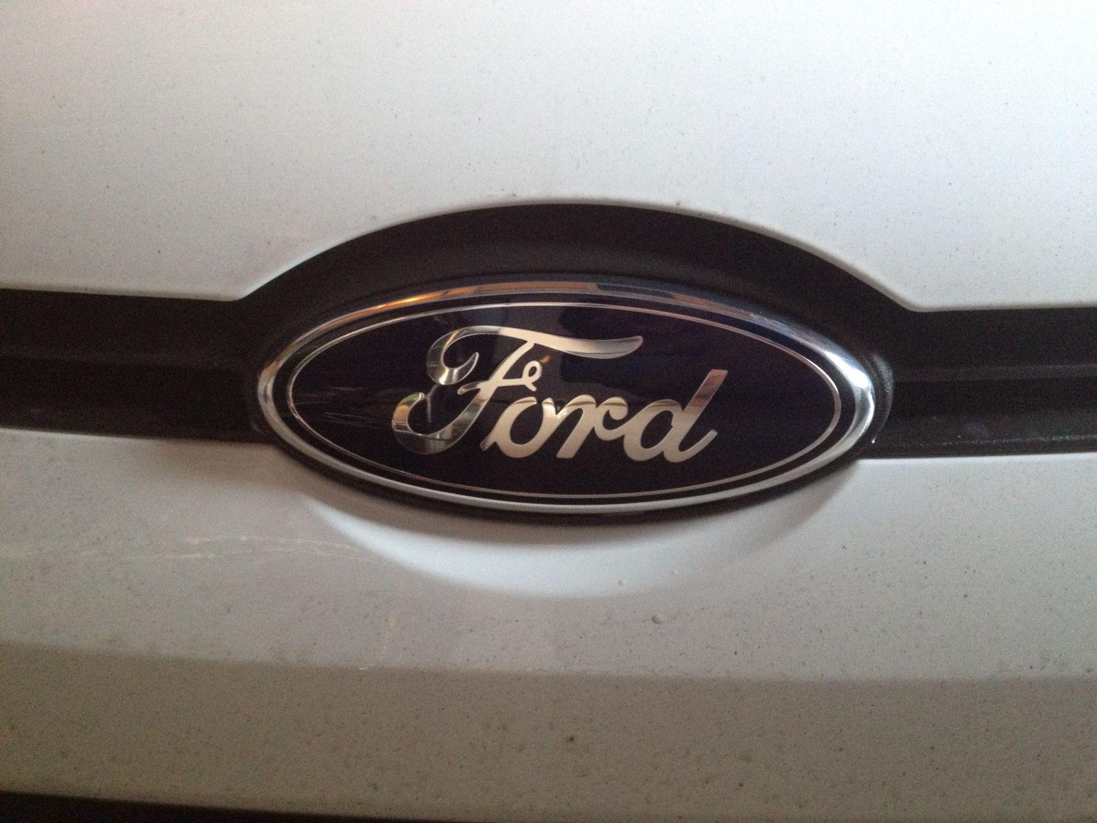 Ford Badge before....
