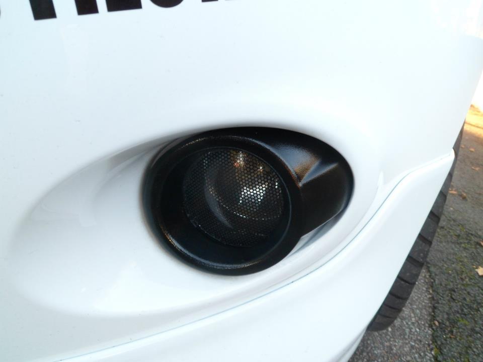 Fog Lights With Fly Eyes Kit And Gloss Black Surrounds