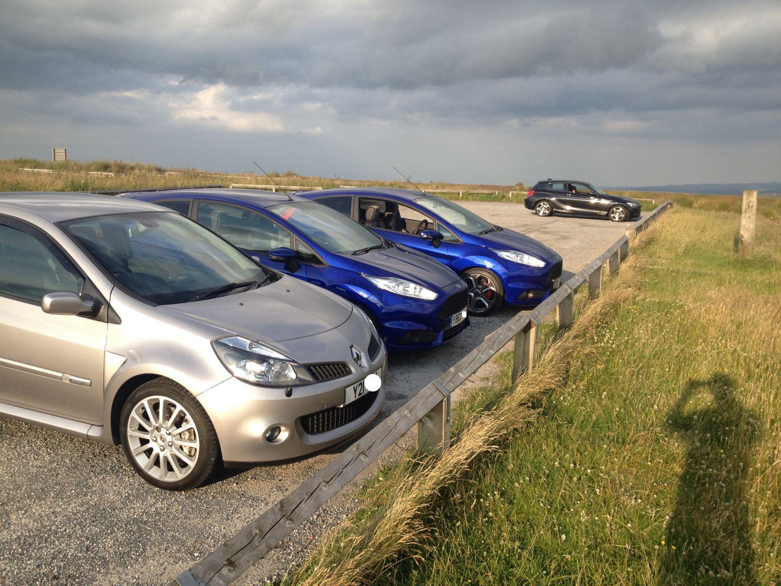 Clio Sport and two ST's