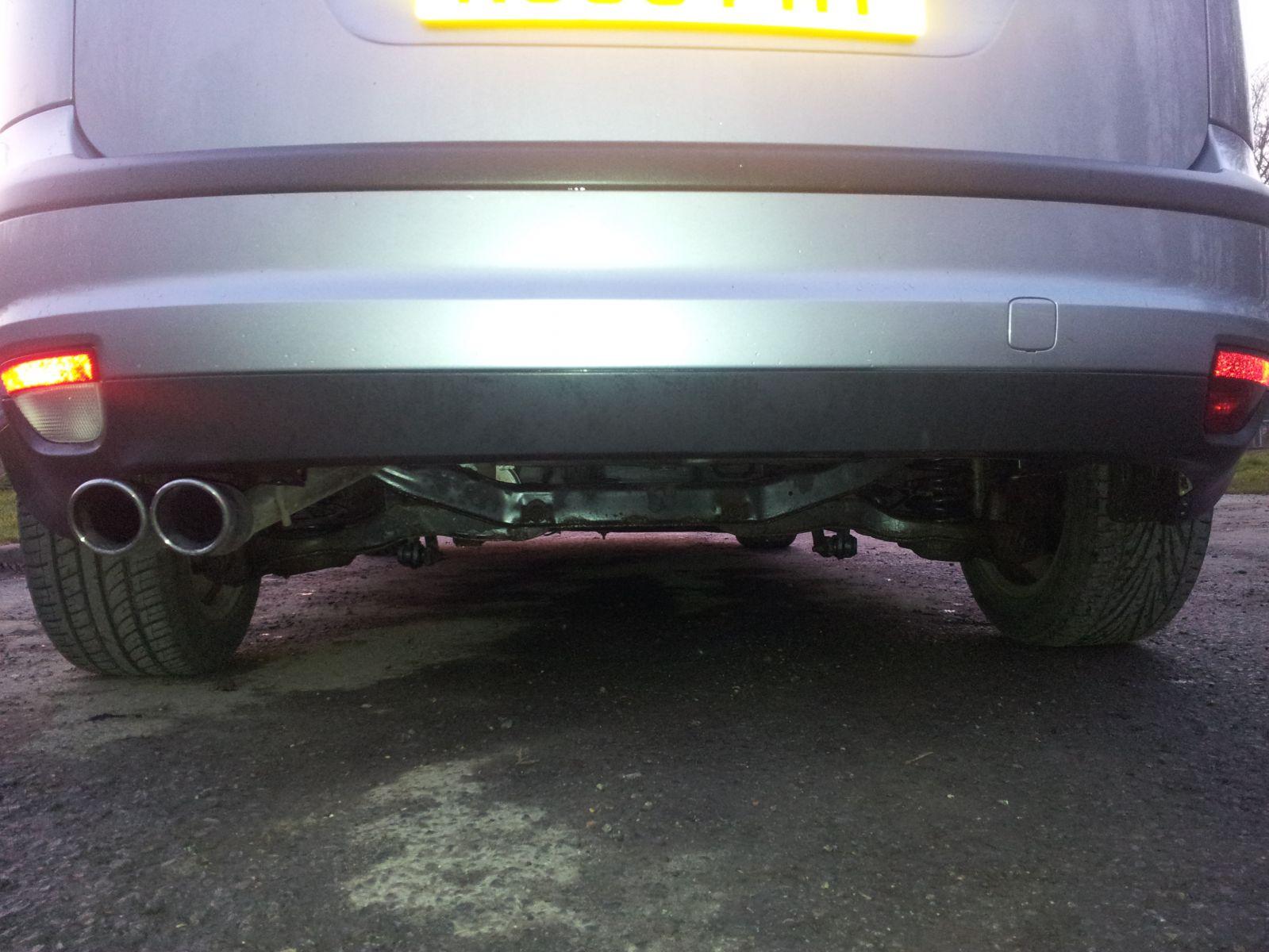 New Exhaust Back