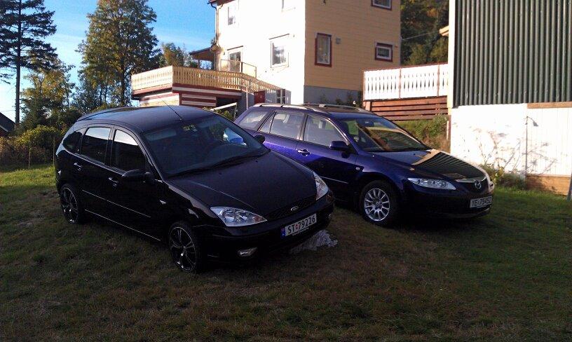 My car and my dads mazda 6