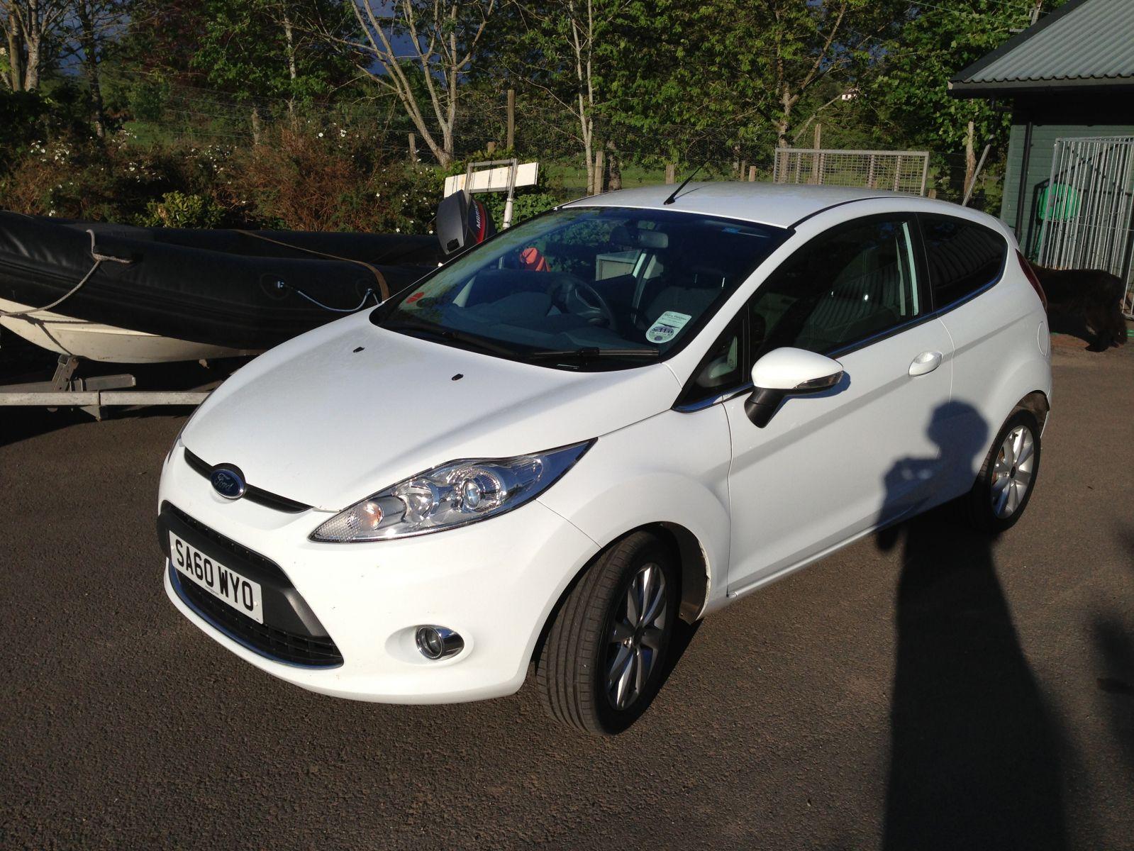 My new Fiesta just back home from buying it