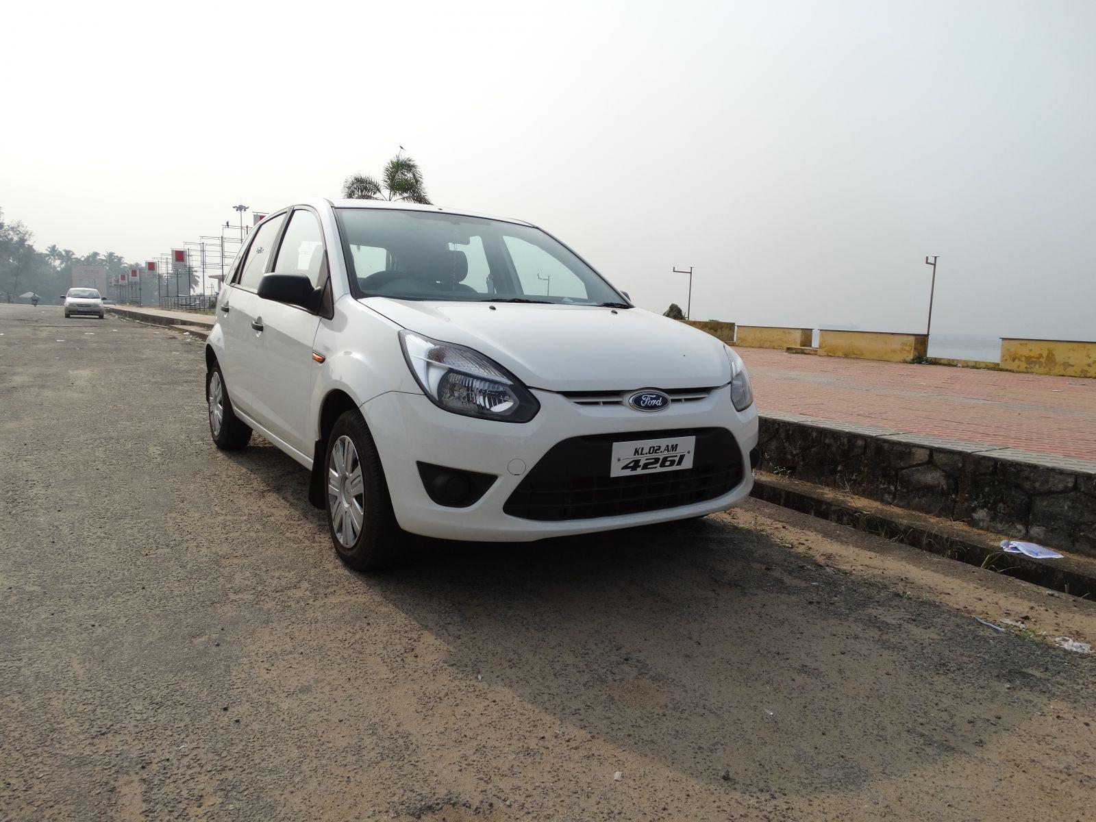 Ford Figo TDCi @ Kollam Beach, Keralam, India