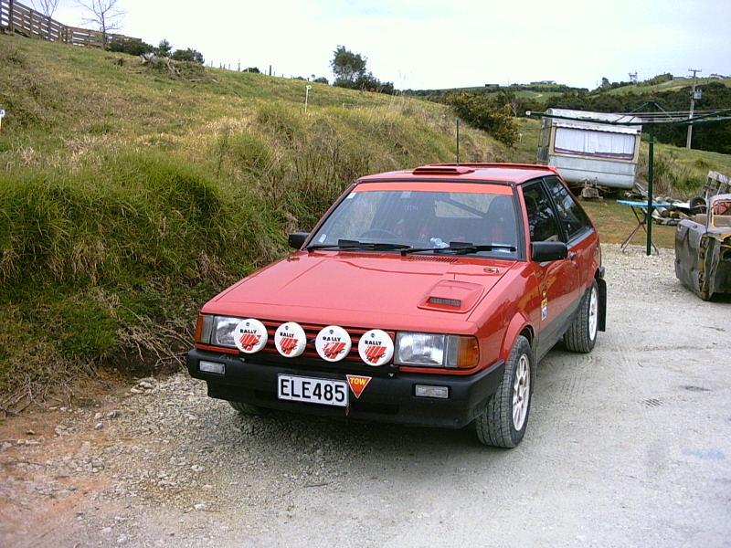Ford Laser Rally Car