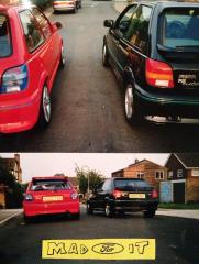 My car & my mates RS turbo