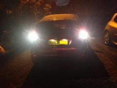 Reverse lights with Cree LED's