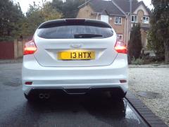 Zetec S Lower Rear Bumper with twin chrome exhaust tip
