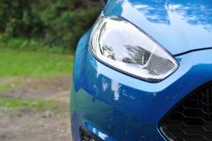 2014 Candy Blue Fiesta Zetec S Front Right
