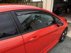 Fiesta ST MP215 with ClimAir Wind Deflectors