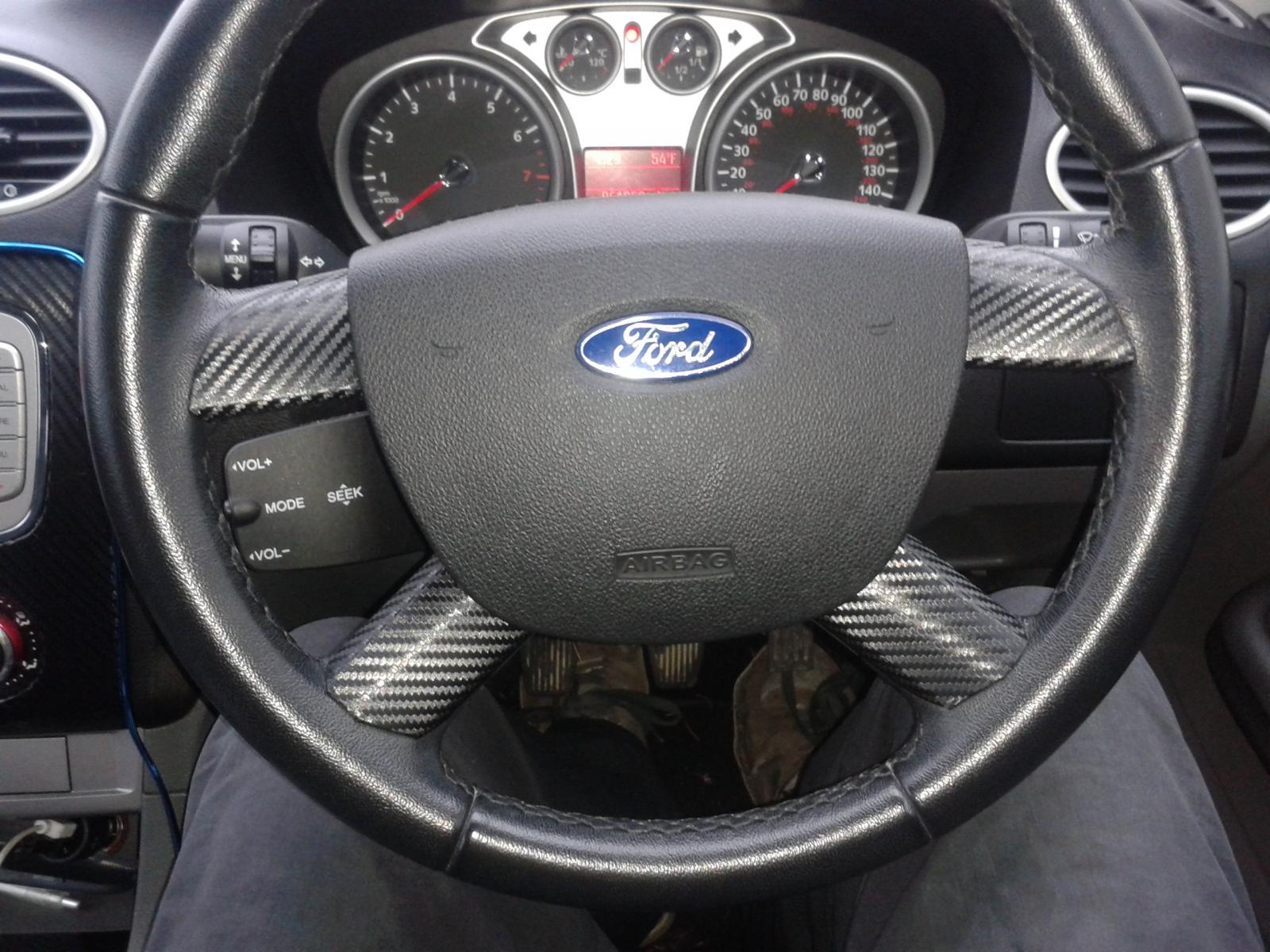 New steering wheel wrap