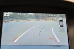 34. Rear view camera with the wheels turned