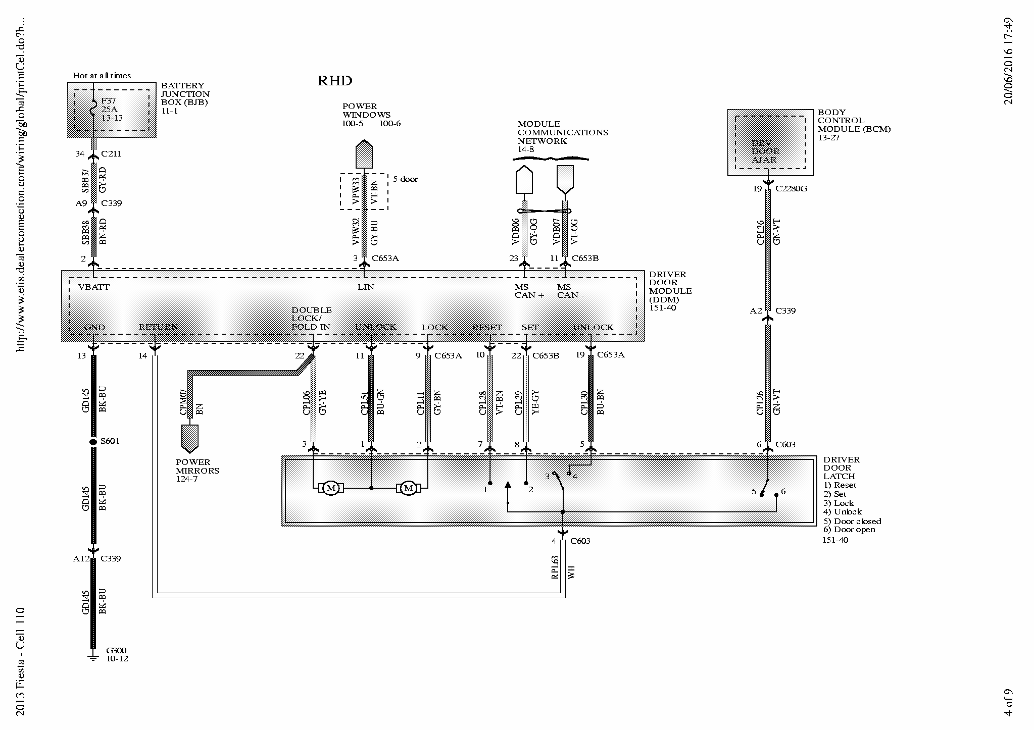 Wiring Diagram Ford Fiesta Mk7