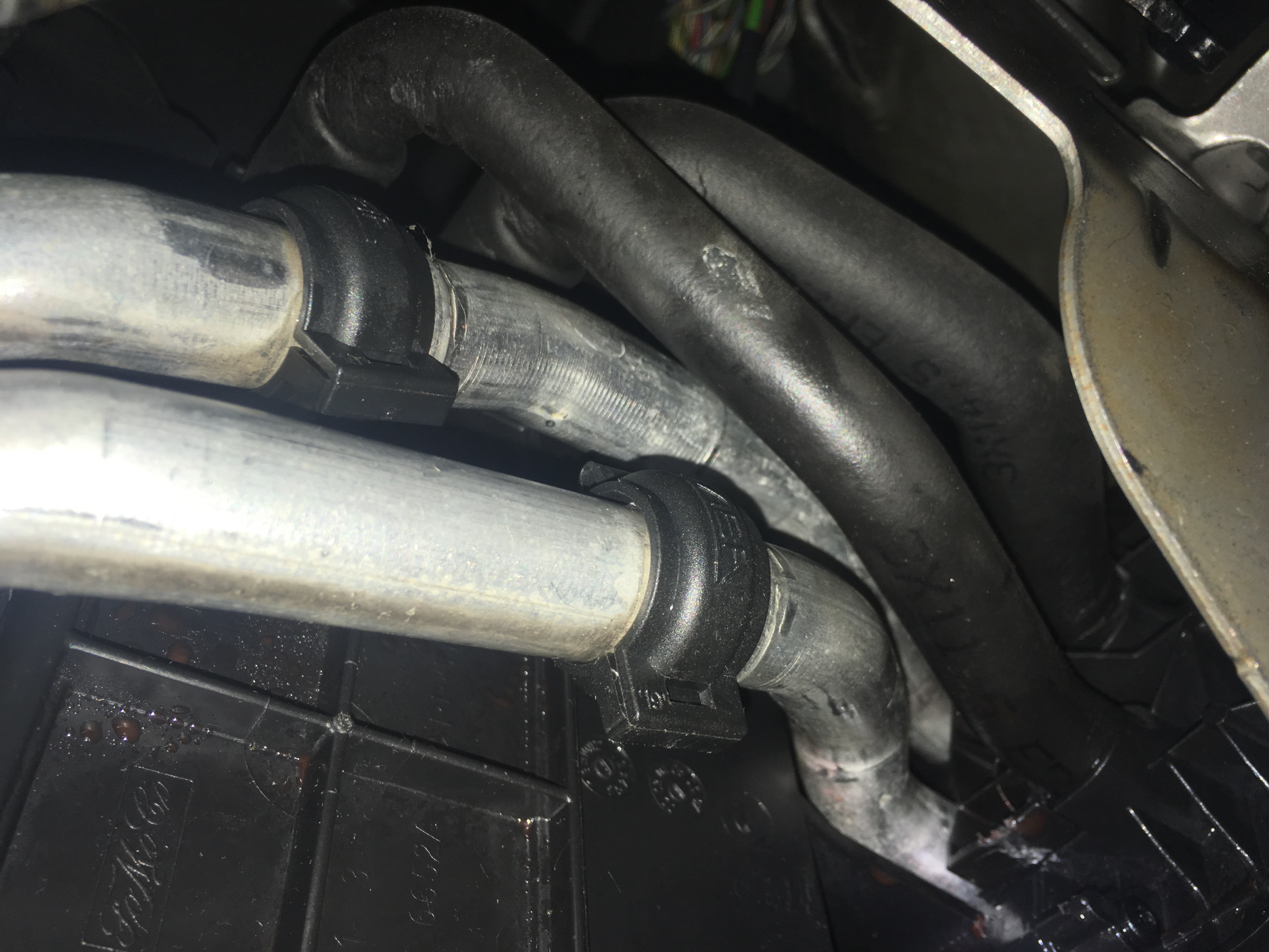 Guide Mk2 Leaking Coolant Driver's Footwell Fix Ford